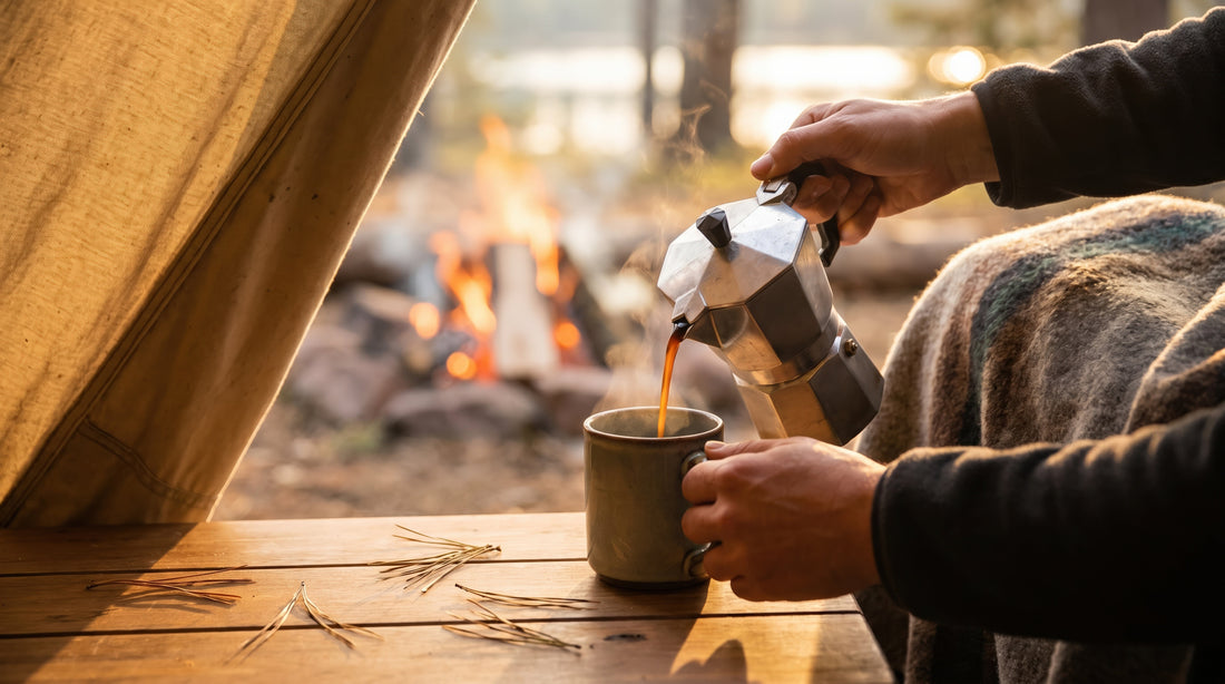 koffie op vakantie